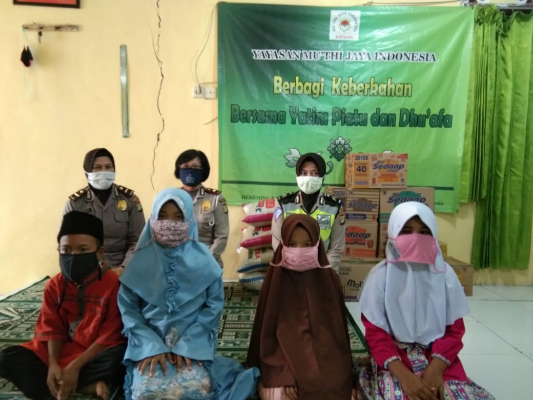 KUNJUNGAN KASAT LANTAS POLRES KABUPATEN BEKASI